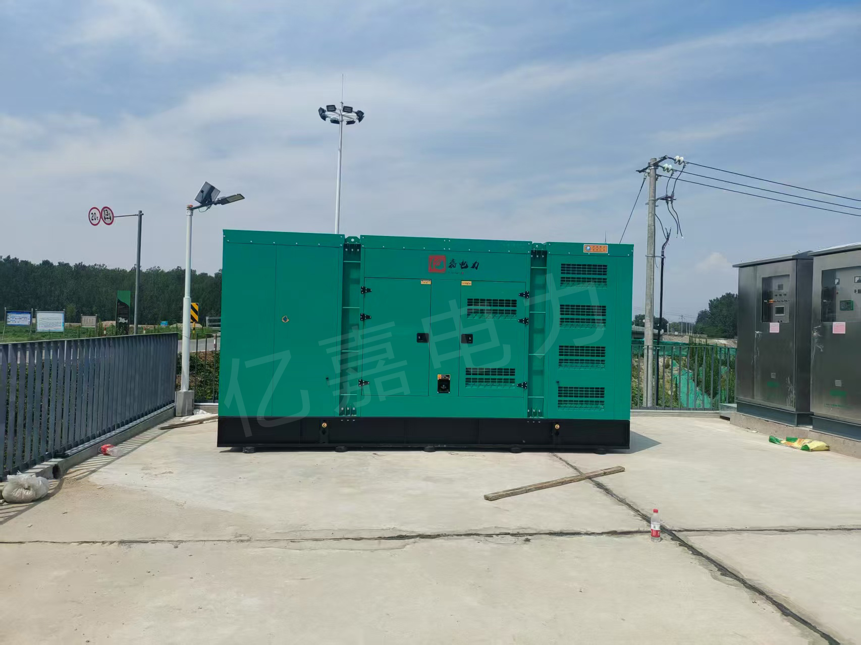 北京某项目500KW发电机组