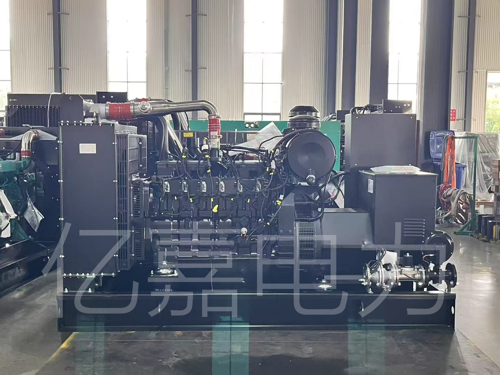 出口莫斯科180KW燃气机组